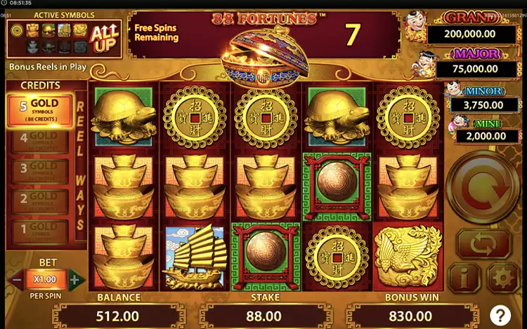 88 fortunes slot machine ไม่เพียงแต่เป็นหนึ่งในเกมสล็อตคาสิโน